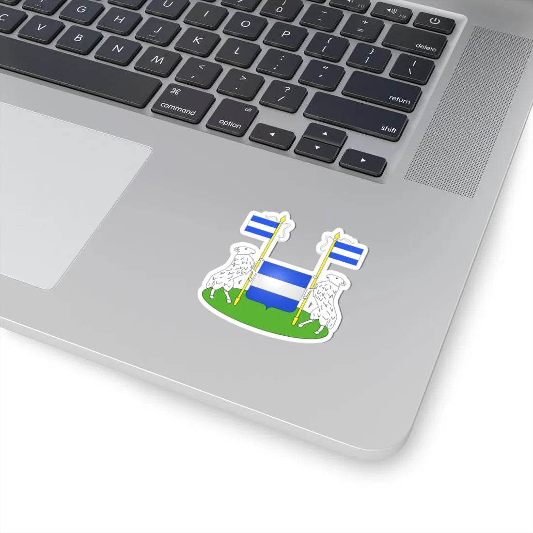Blason Tirlemont (Belgium) (Coat of Arms) STICKER Vinyl Kiss-Cut Decal - The Sticker Space