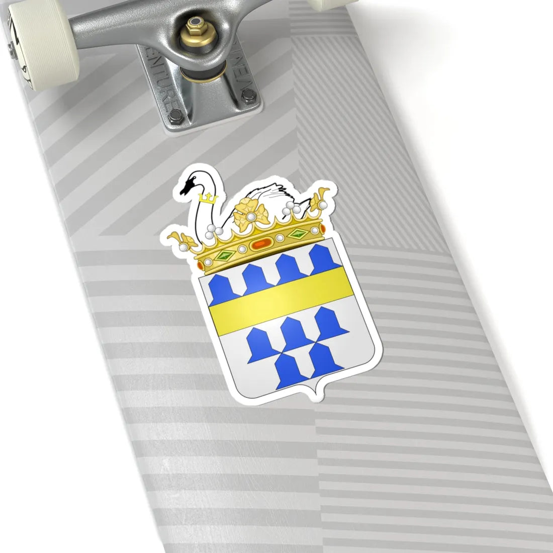 Blason Tongeren (Belgium) (Coat of Arms) STICKER Vinyl Kiss-Cut Decal - The Sticker Space