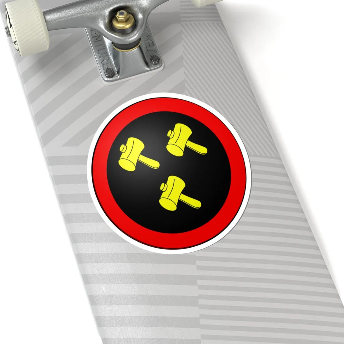 Blason Udekem dAcoz (Belgium) (Coat of Arms) STICKER Vinyl Kiss-Cut Decal - The Sticker Space