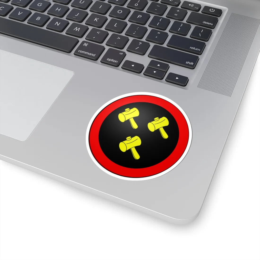 Blason Udekem dAcoz (Belgium) (Coat of Arms) STICKER Vinyl Kiss-Cut Decal - The Sticker Space