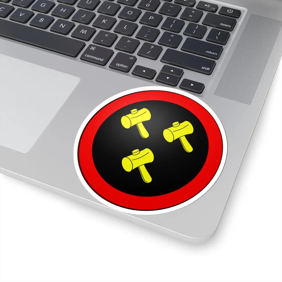 Blason Udekem dAcoz (Belgium) (Coat of Arms) STICKER Vinyl Kiss-Cut Decal - The Sticker Space