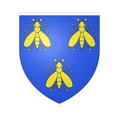 Blason UrbainVIII (Italy) (Coat of Arms) STICKER Vinyl Kiss-Cut Decal 2 Inch White - The Sticker Space