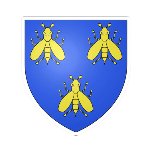 Blason UrbainVIII (Italy) (Coat of Arms) STICKER Vinyl Kiss-Cut Decal 2 Inch White - The Sticker Space