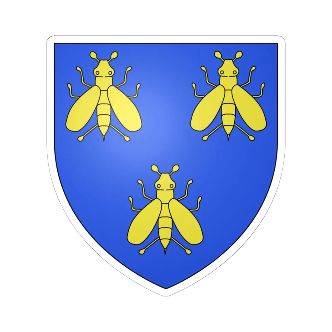 Blason UrbainVIII (Italy) (Coat of Arms) STICKER Vinyl Kiss-Cut Decal - The Sticker Space