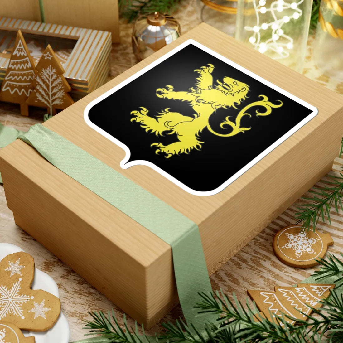 Blason village be Arquennes (Belgium) (Coat of Arms) STICKER Vinyl Kiss-Cut Decal - The Sticker Space