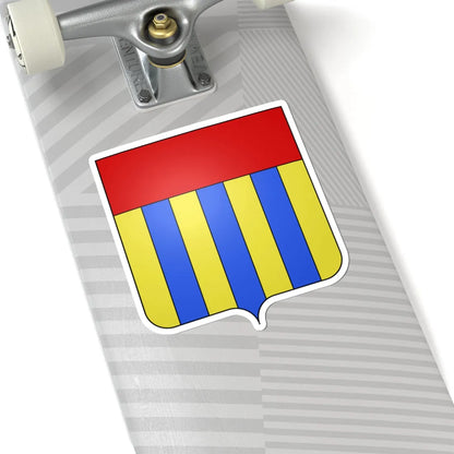 Blason village be Nodebais (Belgium) (Coat of Arms) STICKER Vinyl Kiss-Cut Decal - The Sticker Space
