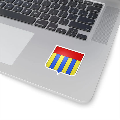 Blason village be Nodebais (Belgium) (Coat of Arms) STICKER Vinyl Kiss-Cut Decal - The Sticker Space