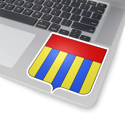 Blason village be Nodebais (Belgium) (Coat of Arms) STICKER Vinyl Kiss-Cut Decal - The Sticker Space