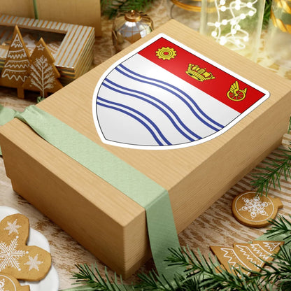 Blason ville Barrie (Canada) (Coat of Arms) STICKER Vinyl Kiss-Cut Decal - The Sticker Space