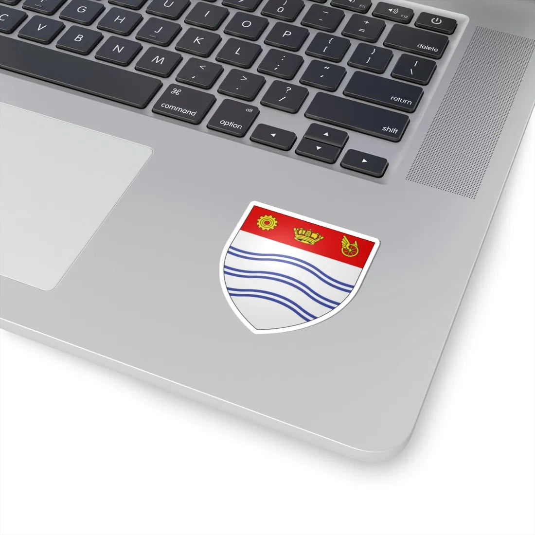 Blason ville Barrie (Canada) (Coat of Arms) STICKER Vinyl Kiss-Cut Decal - The Sticker Space