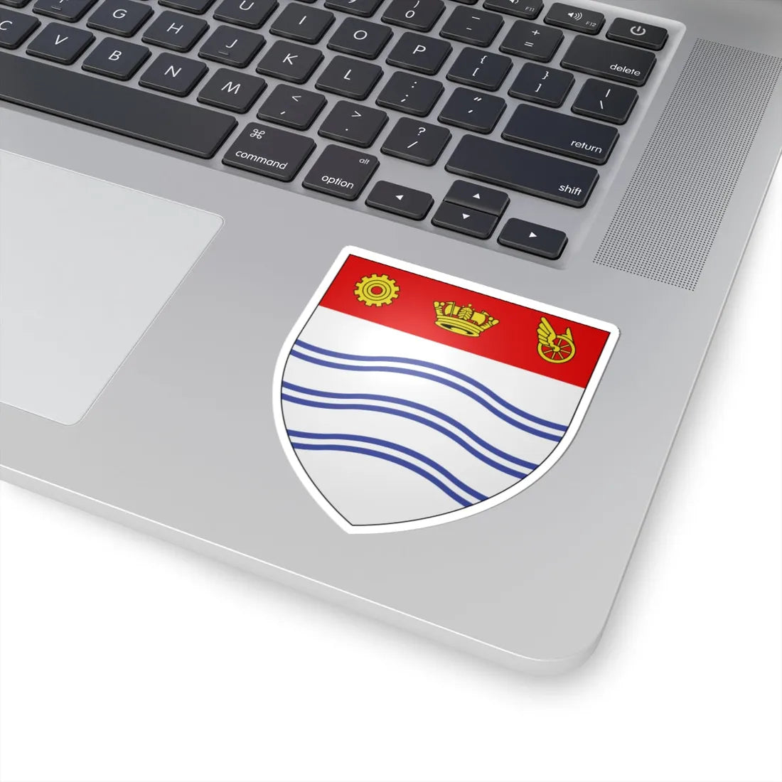 Blason ville Barrie (Canada) (Coat of Arms) STICKER Vinyl Kiss-Cut Decal - The Sticker Space