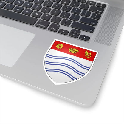 Blason ville Barrie (Canada) (Coat of Arms) STICKER Vinyl Kiss-Cut Decal - The Sticker Space