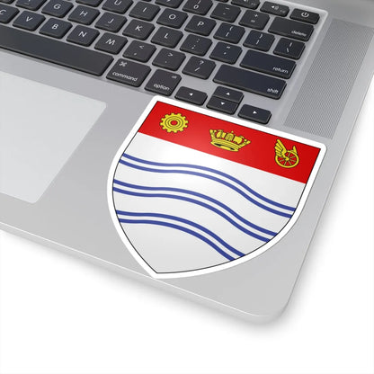 Blason ville Barrie (Canada) (Coat of Arms) STICKER Vinyl Kiss-Cut Decal - The Sticker Space