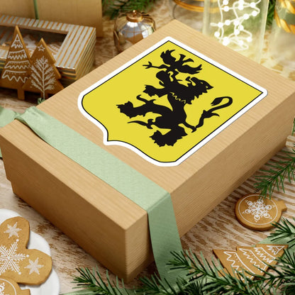Blason ville be Assenede ancien (Belgium) (Coat of Arms) STICKER Vinyl Kiss-Cut Decal - The Sticker Space