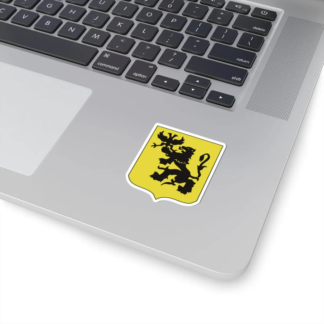 Blason ville be Assenede ancien (Belgium) (Coat of Arms) STICKER Vinyl Kiss-Cut Decal - The Sticker Space