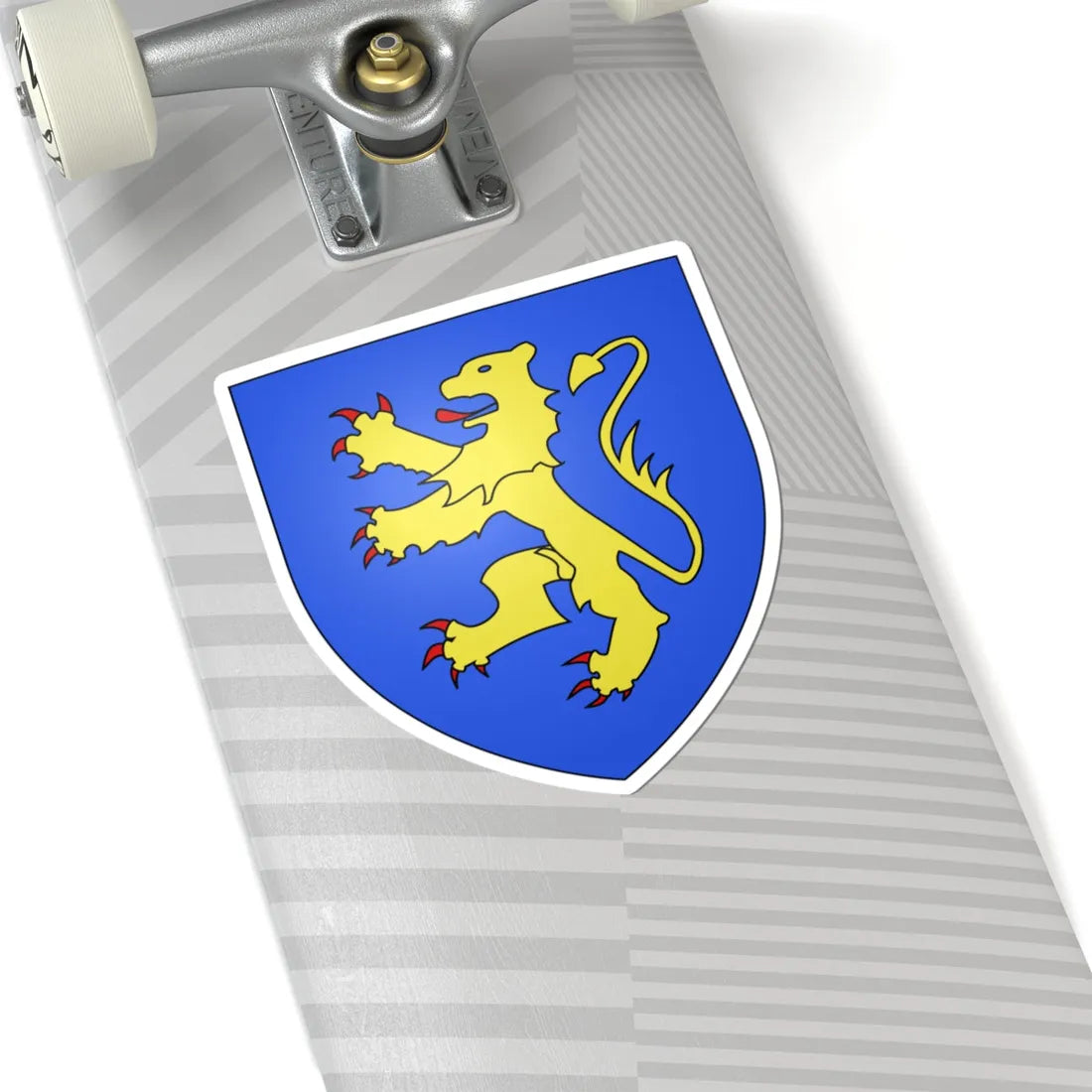 Blason ville be Baasrode (Belgium) (Coat of Arms) STICKER Vinyl Kiss-Cut Decal - The Sticker Space