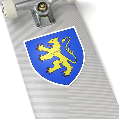 Blason ville be Baasrode (Belgium) (Coat of Arms) STICKER Vinyl Kiss-Cut Decal - The Sticker Space