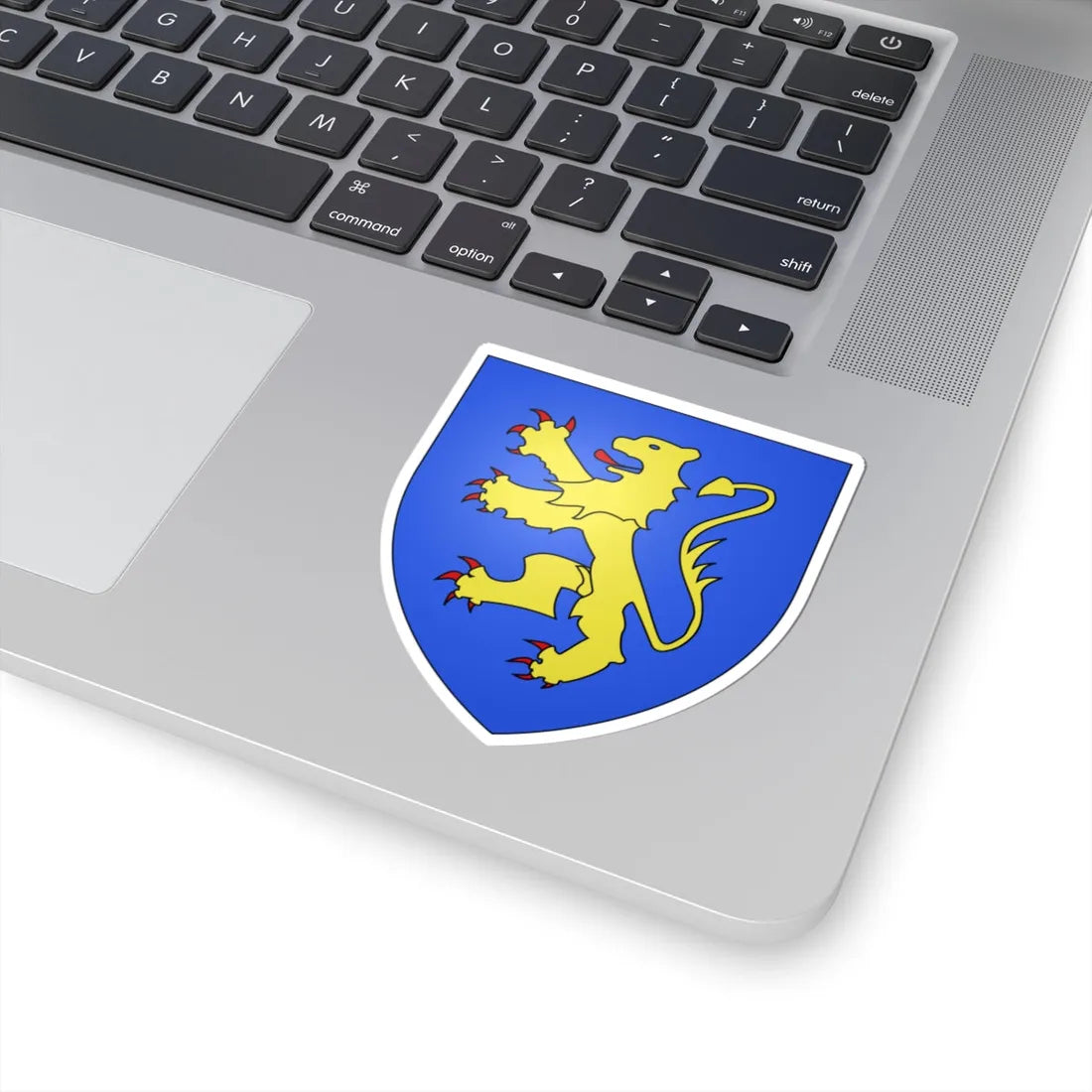 Blason ville be Baasrode (Belgium) (Coat of Arms) STICKER Vinyl Kiss-Cut Decal - The Sticker Space