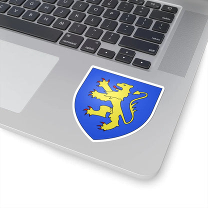 Blason ville be Baasrode (Belgium) (Coat of Arms) STICKER Vinyl Kiss-Cut Decal - The Sticker Space