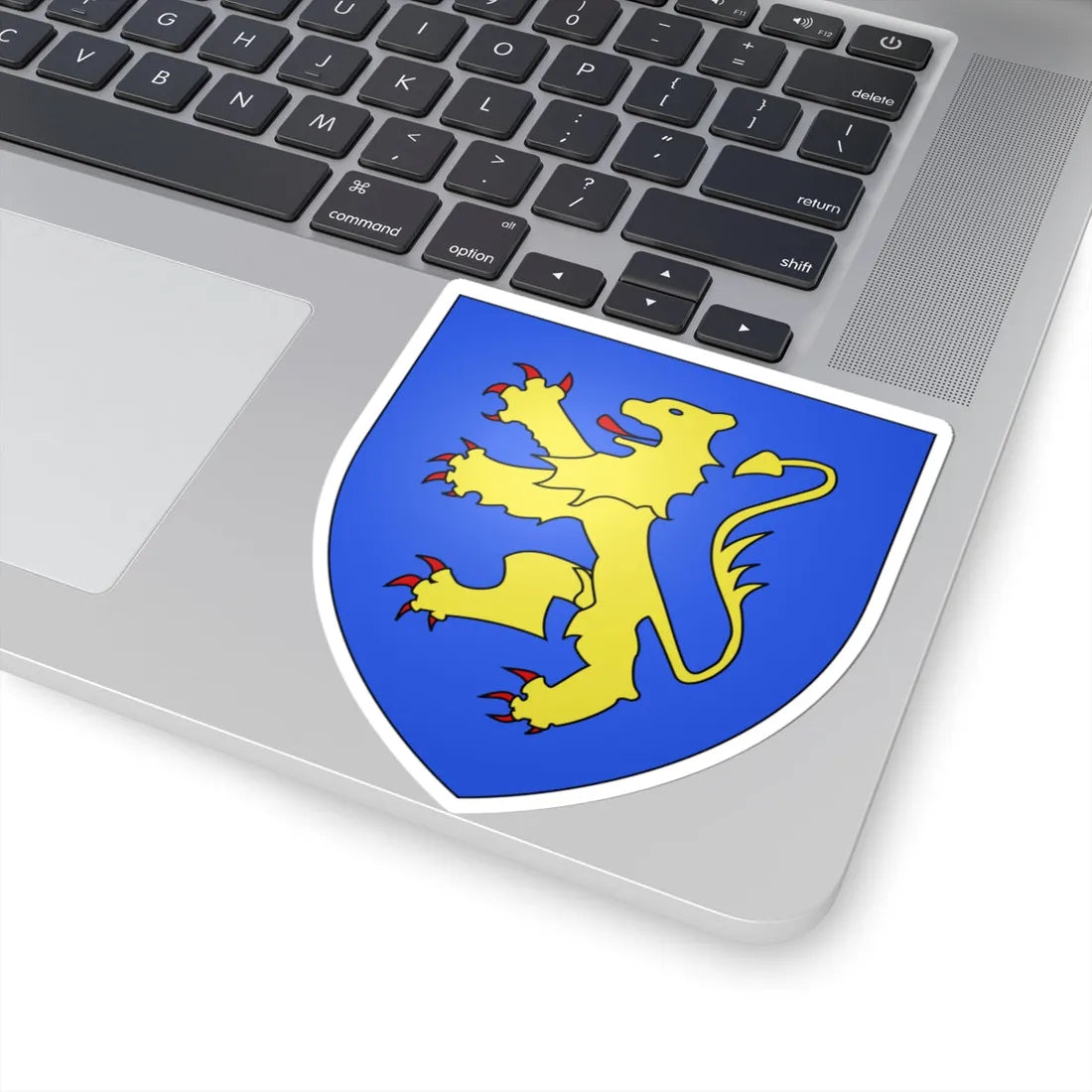 Blason ville be Baasrode (Belgium) (Coat of Arms) STICKER Vinyl Kiss-Cut Decal - The Sticker Space