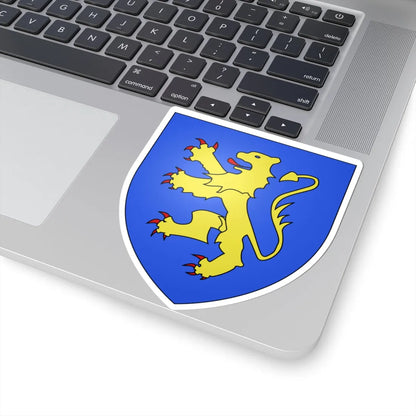 Blason ville be Baasrode (Belgium) (Coat of Arms) STICKER Vinyl Kiss-Cut Decal - The Sticker Space