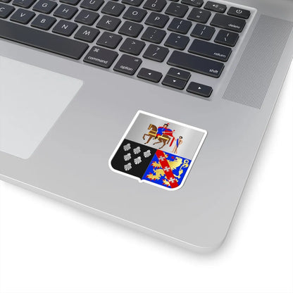Blason ville be Berlare 2 (Belgium) (Coat of Arms) STICKER Vinyl Kiss-Cut Decal - The Sticker Space