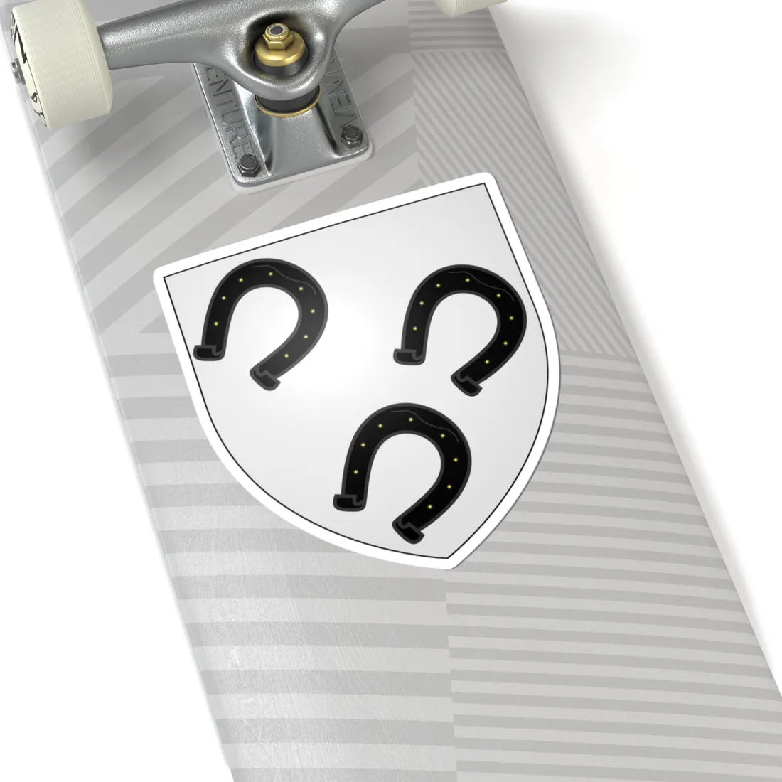 Blason ville be Bertrix Luxembourg (Belgium) (Coat of Arms) STICKER Vinyl Kiss-Cut Decal - The Sticker Space