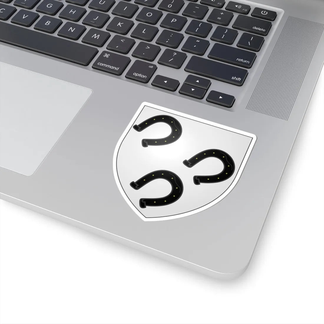Blason ville be Bertrix Luxembourg (Belgium) (Coat of Arms) STICKER Vinyl Kiss-Cut Decal - The Sticker Space