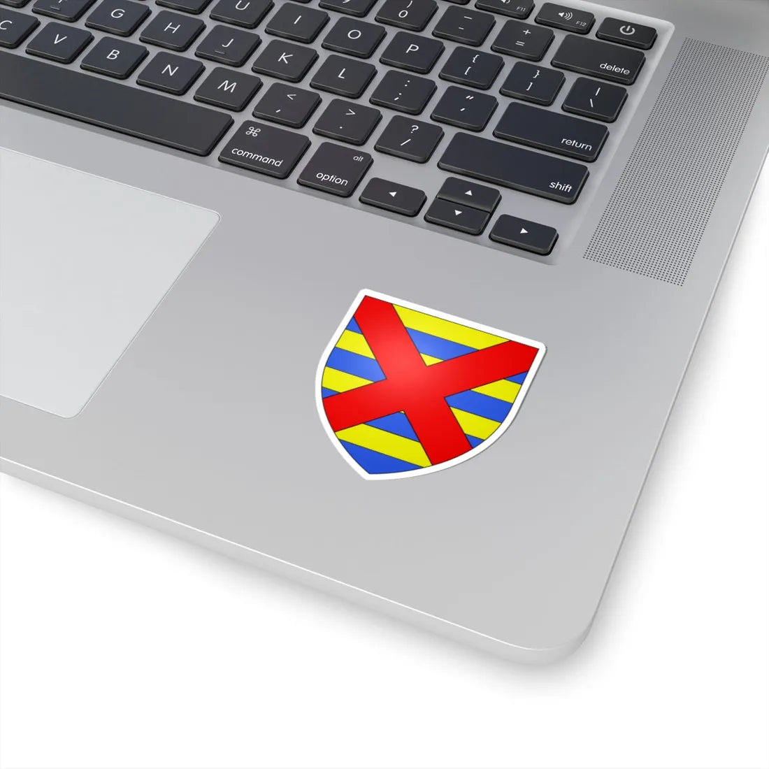 Blason ville be Beveren (Belgium) (Coat of Arms) STICKER Vinyl Kiss-Cut Decal - The Sticker Space