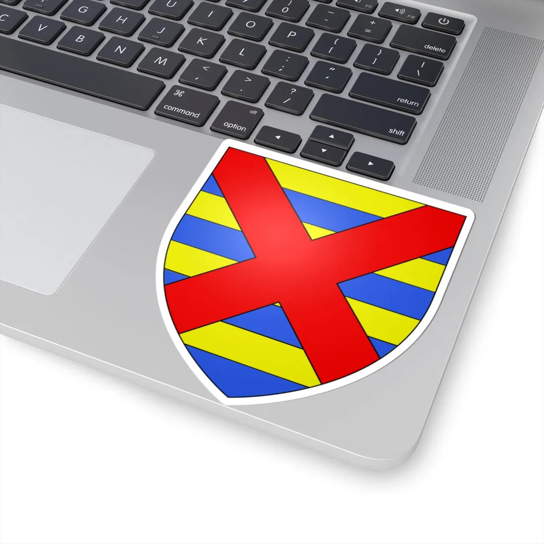 Blason ville be Beveren (Belgium) (Coat of Arms) STICKER Vinyl Kiss-Cut Decal - The Sticker Space