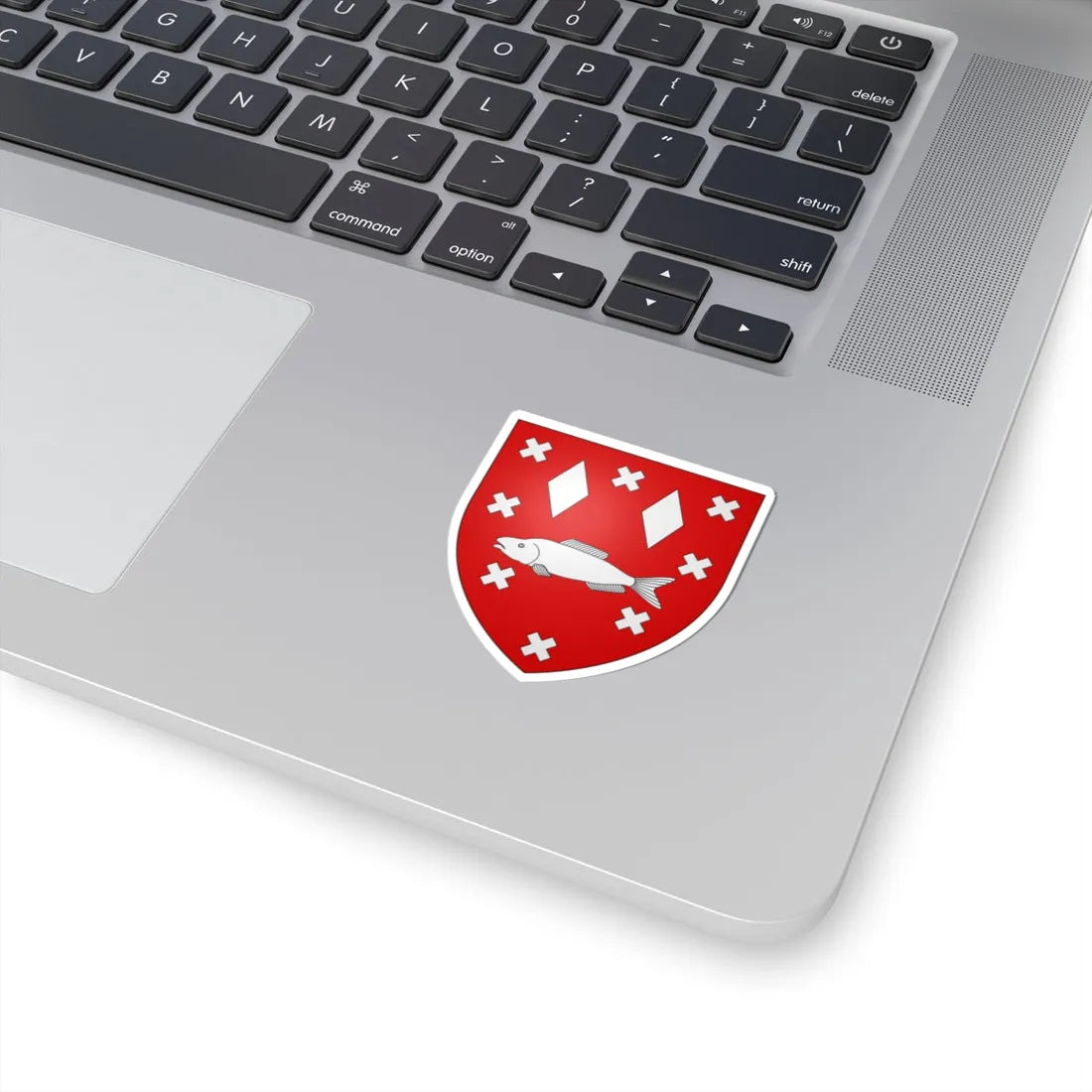 Blason ville be Brasschaat (Belgium) (Coat of Arms) STICKER Vinyl Kiss-Cut Decal - The Sticker Space