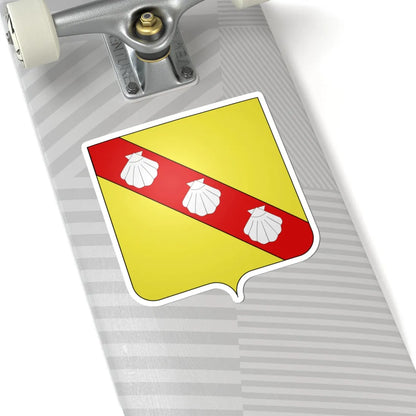 Blason ville BE Brunehaut (Belgium) (Coat of Arms) STICKER Vinyl Kiss-Cut Decal - The Sticker Space