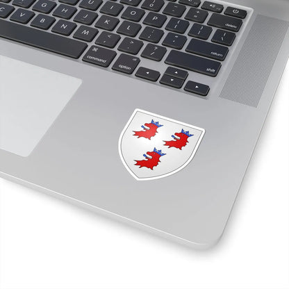 Blason ville be Buizingen (Belgium) (Coat of Arms) STICKER Vinyl Kiss-Cut Decal - The Sticker Space