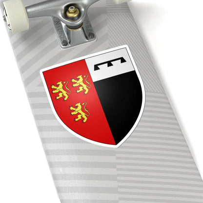 Blason ville be Denderleeuw (Belgium) (Coat of Arms) STICKER Vinyl Kiss-Cut Decal - The Sticker Space