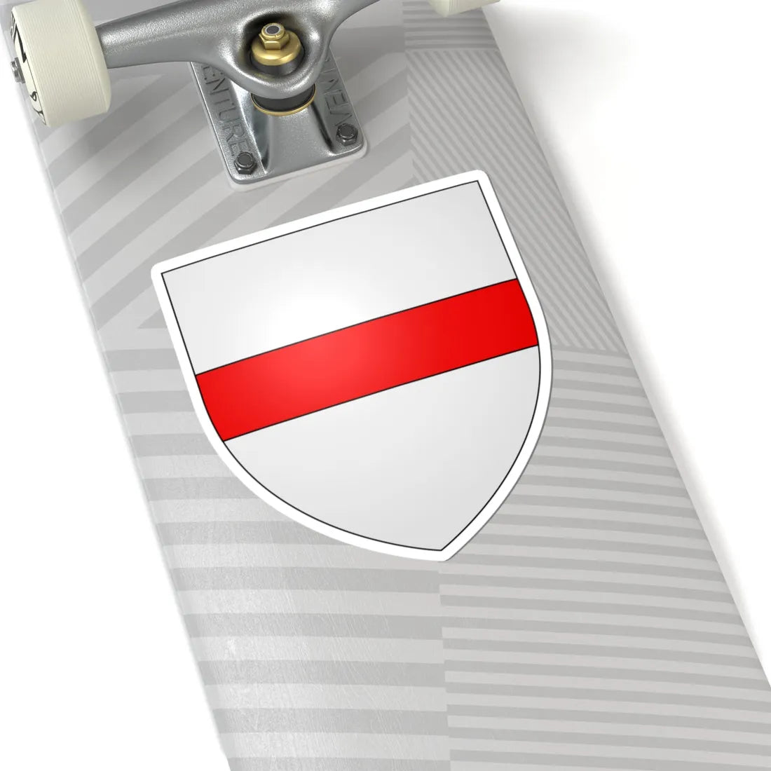 Blason ville be Dendermonde (Belgium) (Coat of Arms) STICKER Vinyl Kiss-Cut Decal - The Sticker Space