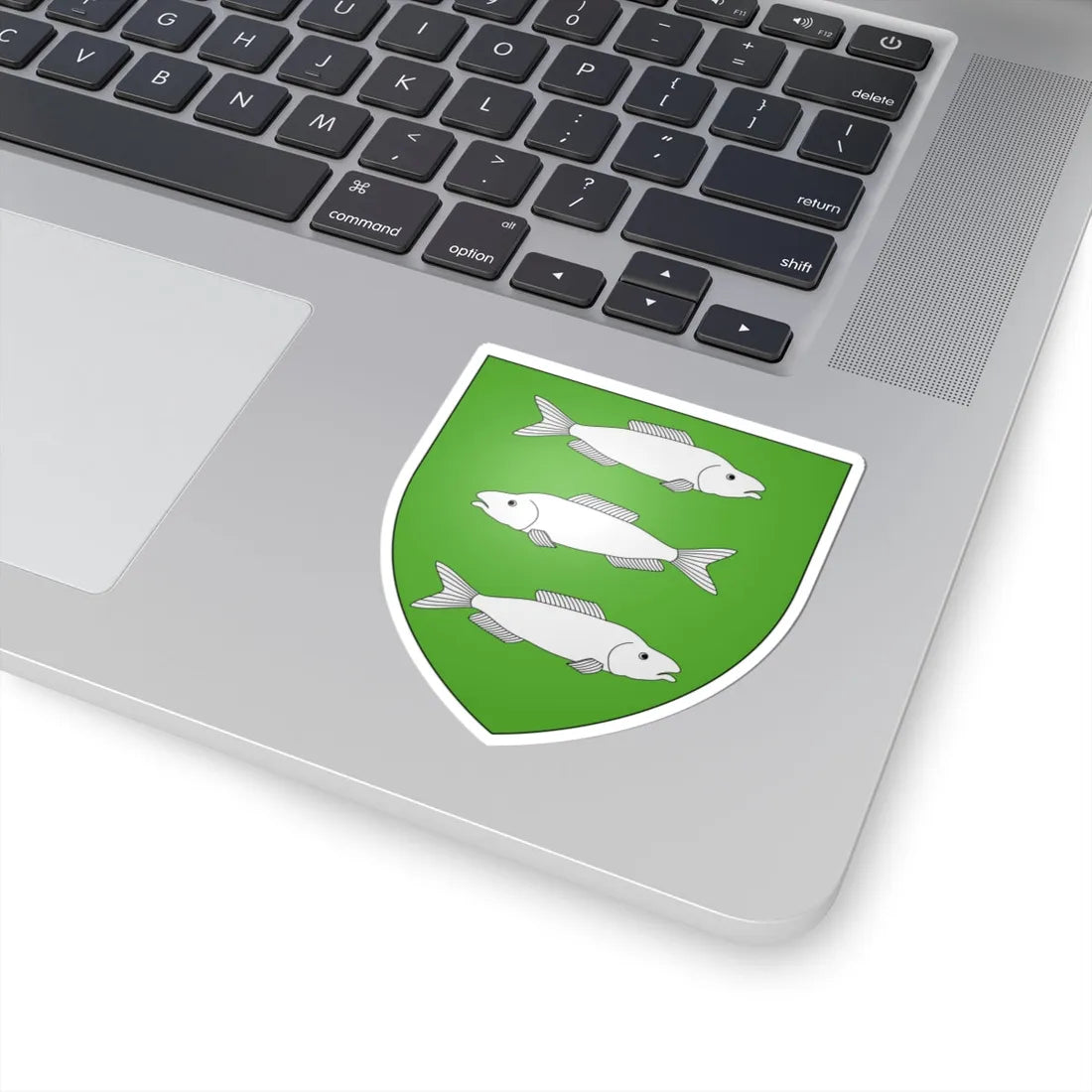 Blason ville be Denderwindeke (Belgium) (Coat of Arms) STICKER Vinyl Kiss-Cut Decal - The Sticker Space