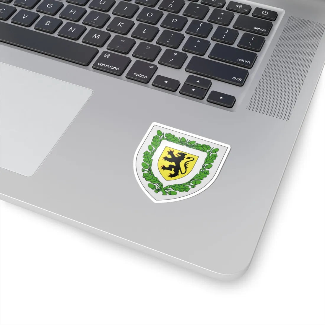 Blason ville be Eeklo (Belgium) (Coat of Arms) STICKER Vinyl Kiss-Cut Decal - The Sticker Space