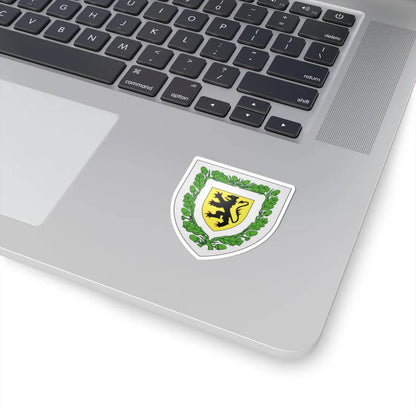 Blason ville be Eeklo (Belgium) (Coat of Arms) STICKER Vinyl Kiss-Cut Decal - The Sticker Space