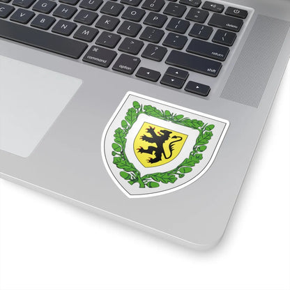 Blason ville be Eeklo (Belgium) (Coat of Arms) STICKER Vinyl Kiss-Cut Decal - The Sticker Space