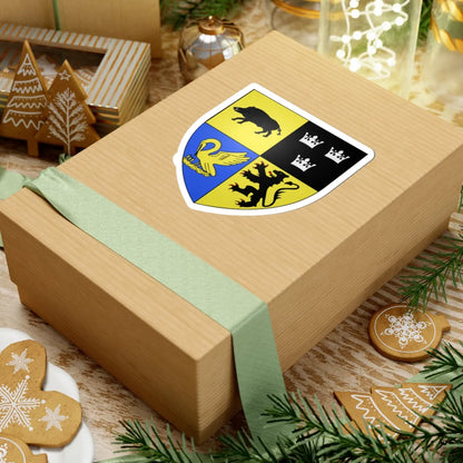 Blason ville be Evergem (Belgium) (Coat of Arms) STICKER Vinyl Kiss-Cut Decal - The Sticker Space