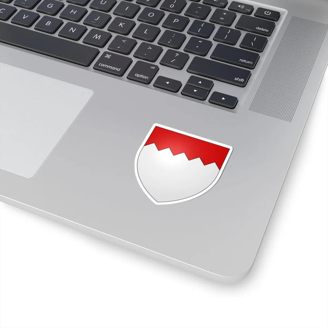 Blason ville be Fernelmont Namur (Belgium) (Coat of Arms) STICKER Vinyl Kiss-Cut Decal - The Sticker Space