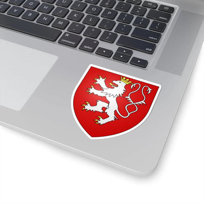 Blason ville BE Fexhe (Belgium) (Coat of Arms) STICKER Vinyl Kiss-Cut Decal - The Sticker Space