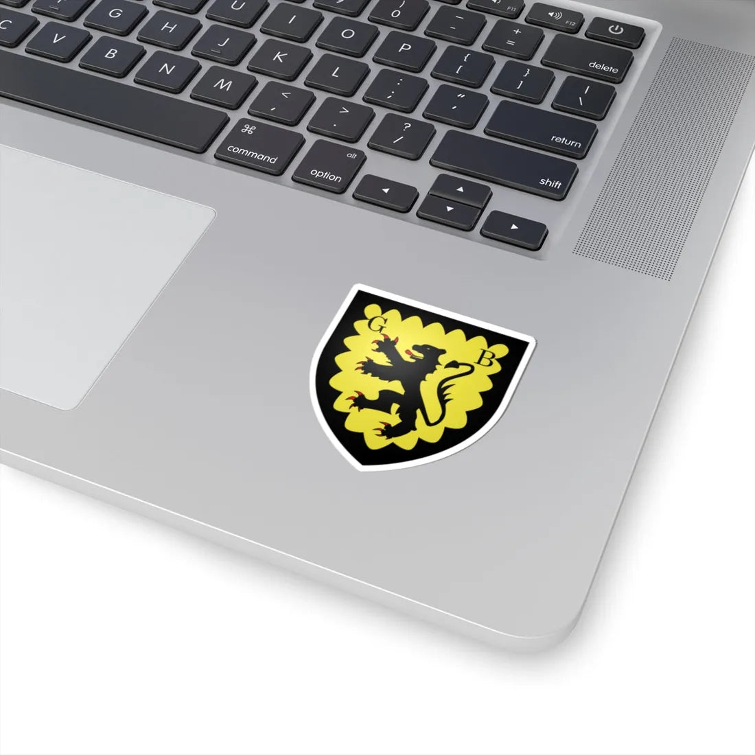 Blason ville be Gentbrugge (Belgium) (Coat of Arms) STICKER Vinyl Kiss-Cut Decal - The Sticker Space