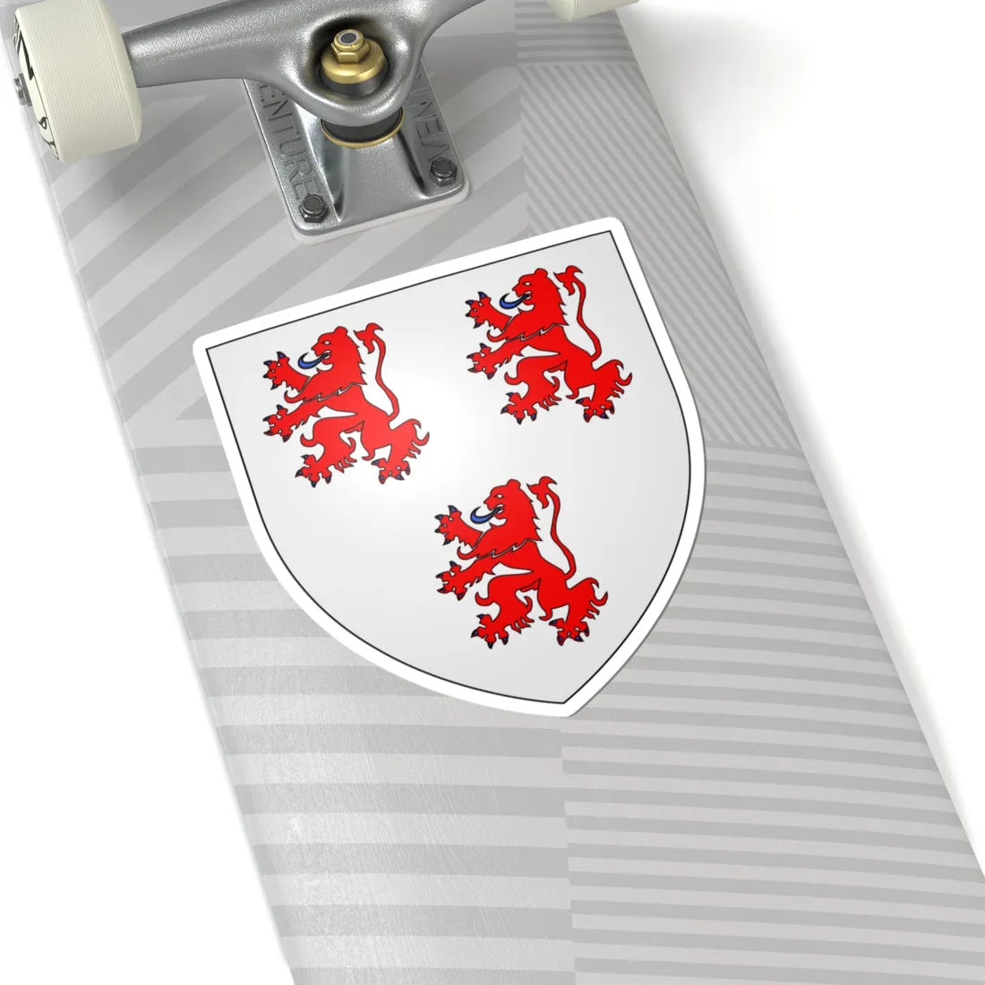 Blason ville be Haaltert (Belgium) (Coat of Arms) STICKER Vinyl Kiss-Cut Decal - The Sticker Space