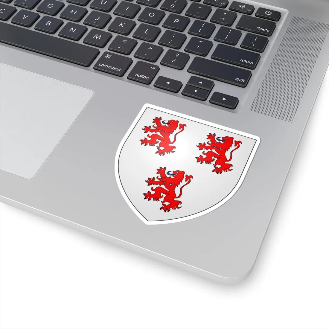 Blason ville be Haaltert (Belgium) (Coat of Arms) STICKER Vinyl Kiss-Cut Decal - The Sticker Space