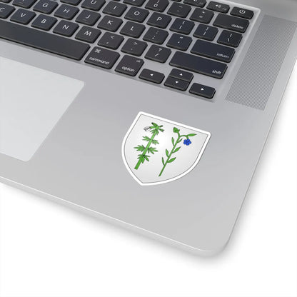 Blason ville be Hamme ancien (Belgium) (Coat of Arms) STICKER Vinyl Kiss-Cut Decal - The Sticker Space