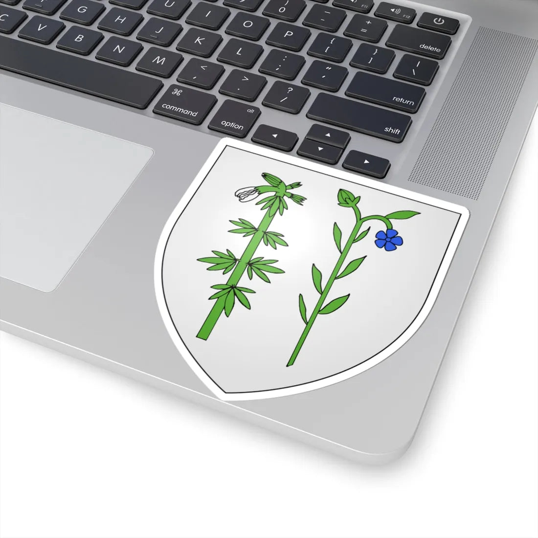 Blason ville be Hamme ancien (Belgium) (Coat of Arms) STICKER Vinyl Kiss-Cut Decal - The Sticker Space