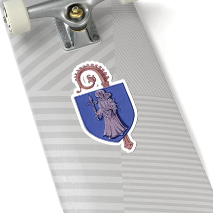 Blason ville be Hastière (Belgium) (Coat of Arms) STICKER Vinyl Kiss-Cut Decal - The Sticker Space