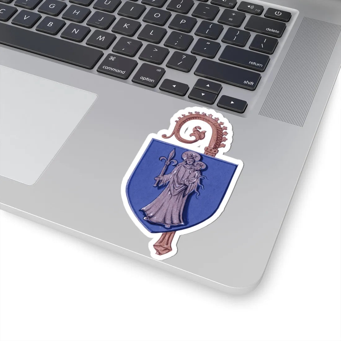 Blason ville be Hastière (Belgium) (Coat of Arms) STICKER Vinyl Kiss-Cut Decal - The Sticker Space