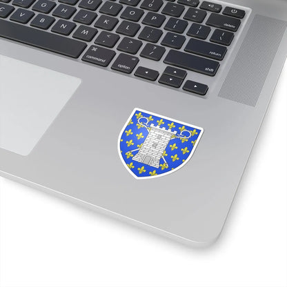 Blason ville be Helkijn (Belgium) (Coat of Arms) STICKER Vinyl Kiss-Cut Decal - The Sticker Space